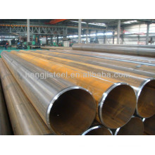 Black welded steel tube